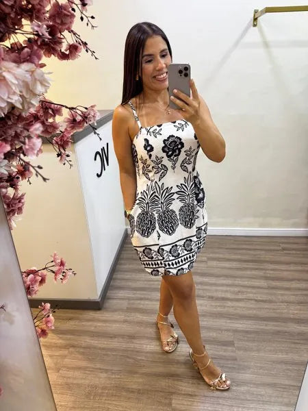 Macaquinho Bárbara Tropical Chic PB