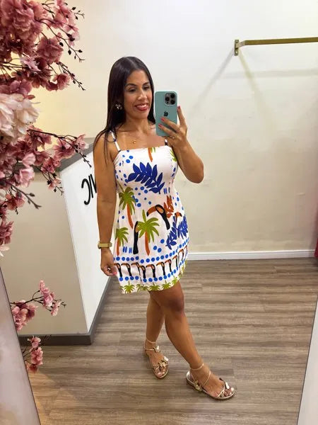 Macaquinho Bárbara Tucano Paradise